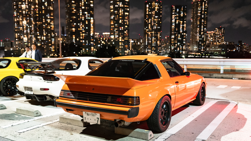 Illustration for article titled Here’s How Japan Does a Giant Mazda Rotary Party